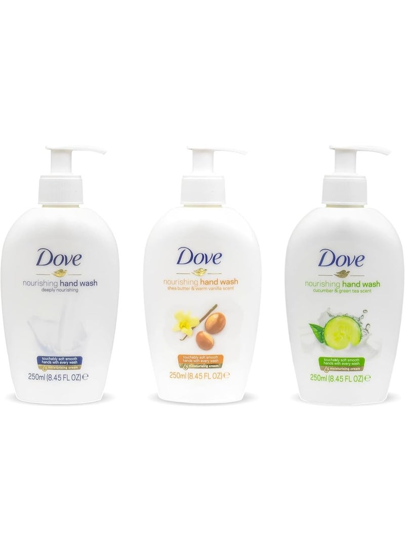 Dove Shea Butter and Vanilla Hand Wash, 250 milliliters - Image 4